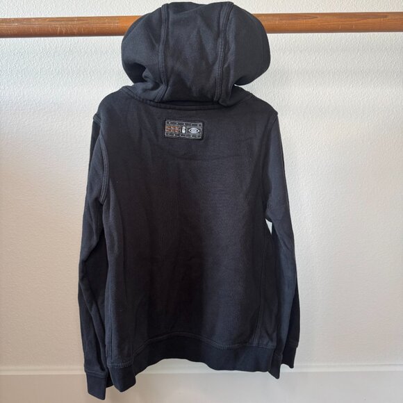 Nike Kyrie Club Fleece Hoodie Youth Small • Black/Grey Graphic • DC2997-010 - Picture 6 of 10